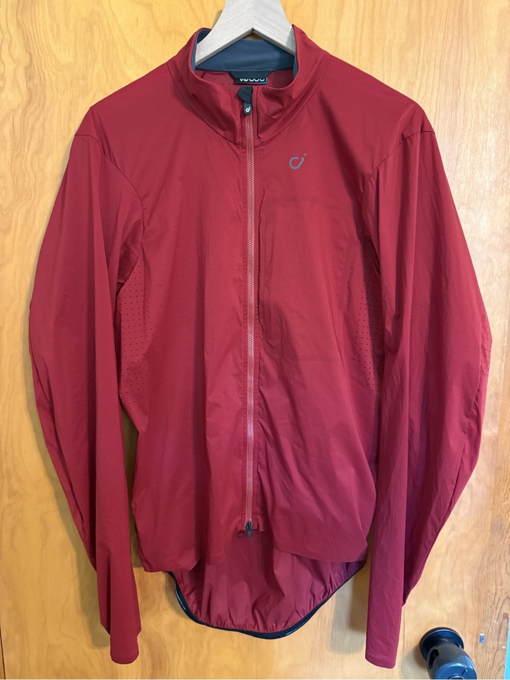 Velocio Red Ultralight Men's Cycling Jacket Size XL